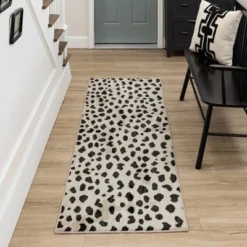 Daffodil Leopard Print Woven Rug - Threshold™ -HomeVibe Store GUEST 07a46966 4f77 4016 984c c57db05890b3