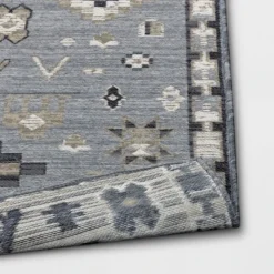 7'x10' Tapestry Rectangular Woven Outdoor Area Rug Gray - Opalhouse™ -HomeVibe Store GUEST 3d63a080 35c1 4b18 87d0 49bd82241939