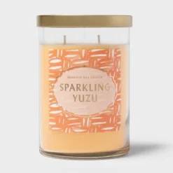 Lidded Glass Jar Candle Sparkling Yuzu - Opalhouse™ -HomeVibe Store GUEST 600faa30 df46 4c7a a075 c75450c5e7b3