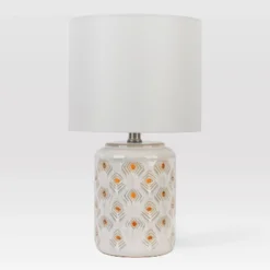 Diamond Cutout Table Lamp With Lit Base - Opalhouse™ -HomeVibe Store GUEST 60da54ce 0527 407f a2b6 270a9b9bd46a