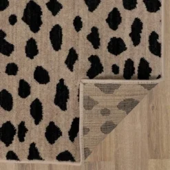 Daffodil Leopard Print Woven Rug - Threshold™ -HomeVibe Store GUEST 997151bc cc57 4950 b2c3 e8f967f38881