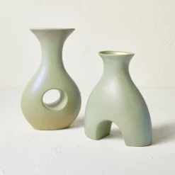 8.125" Ceramic Vase - Opalhouse™ Designed With Jungalow™ -HomeVibe Store GUEST c81472e0 323b 4628 86b0 fd1c24457e17