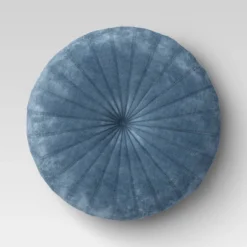 Quilted Velvet Round Throw Pillow - Opalhouse™ -HomeVibe Store GUEST d1986bbc 54ef 4d19 8ca8 8b50d2c42ea3